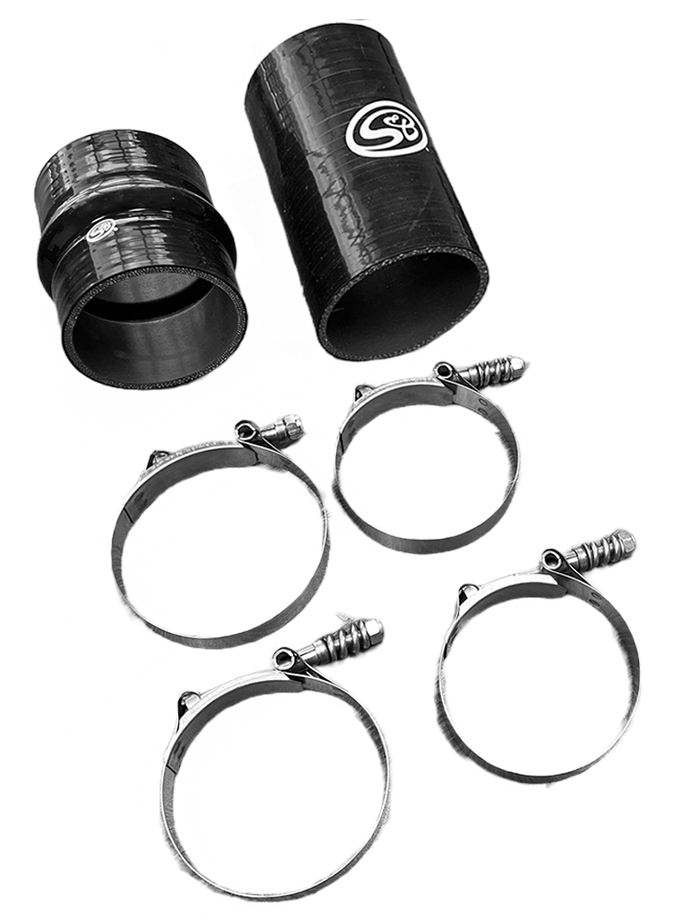 S&B Filters Cold Side Boot Kit for 2003-2004 Ford F250/F350, 6.0L Powerstroke Same Day Delivery