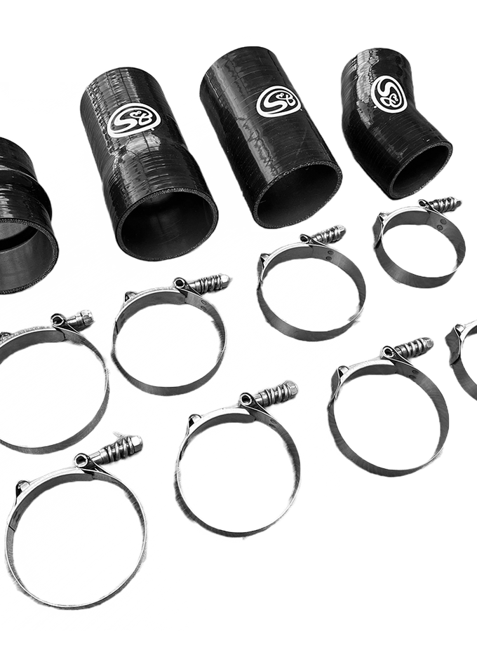 S&B Filters Hot and Cold Side Boot Kit for 2003-2004 Ford F250/F350, 6.0L Powerstroke Same Day Delivery