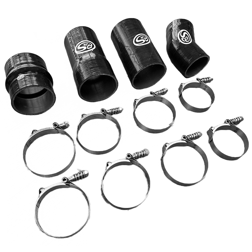 S&B Filters Hot and Cold Side Boot Kit for 2003-2004 Ford F250/F350, 6.0L Powerstroke Same Day Delivery