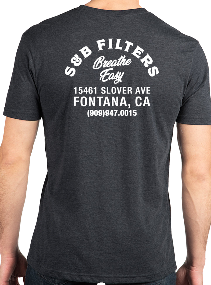 S&B Filters S&B Shop Shirt - Black/White On Sale